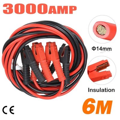 1200AMP los 6M Car Booster Cable Jumper Lead Heavy Duty auto