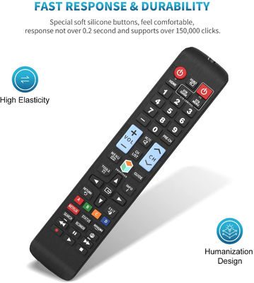 Universal teledirigido para Samsung TV elegante Samsung remoto sensible LCD LED QLED SUHD UHD TVAD 4K 3D S