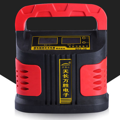 PC roja inteligente rápida del ABS del cargador de batería de coche de la carga 24V