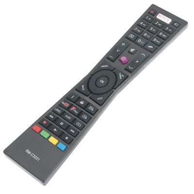 Nuevos ajustes teledirigidos de la TV RM-C3231 RMC3231 para Currys JVC Smart 4K LED TV con NETFLIX YouTube