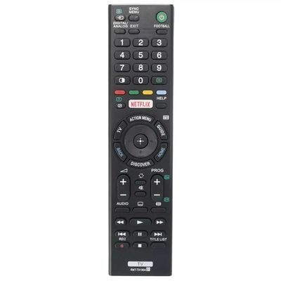 Reemplazo remoto RMT-TX100A de Sony Universal Smart TV con la función de Netflix